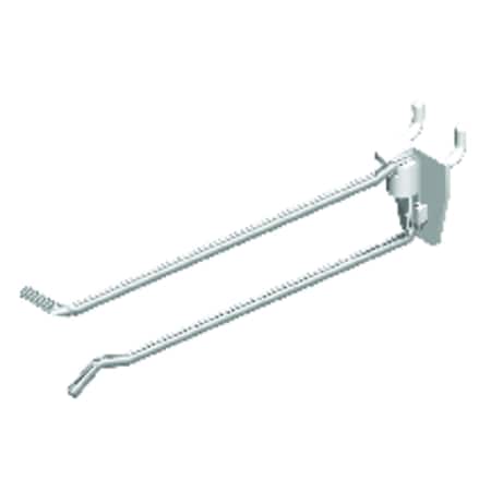 Southern Imperial 6 in. Silver Metal Peg Hook 100 pk R33-6-212